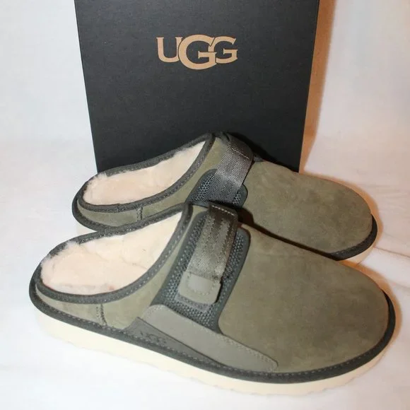 UGG | Shoes | Ugg Dune Mens Suede Shearling Slip On Slippers  display picture 2